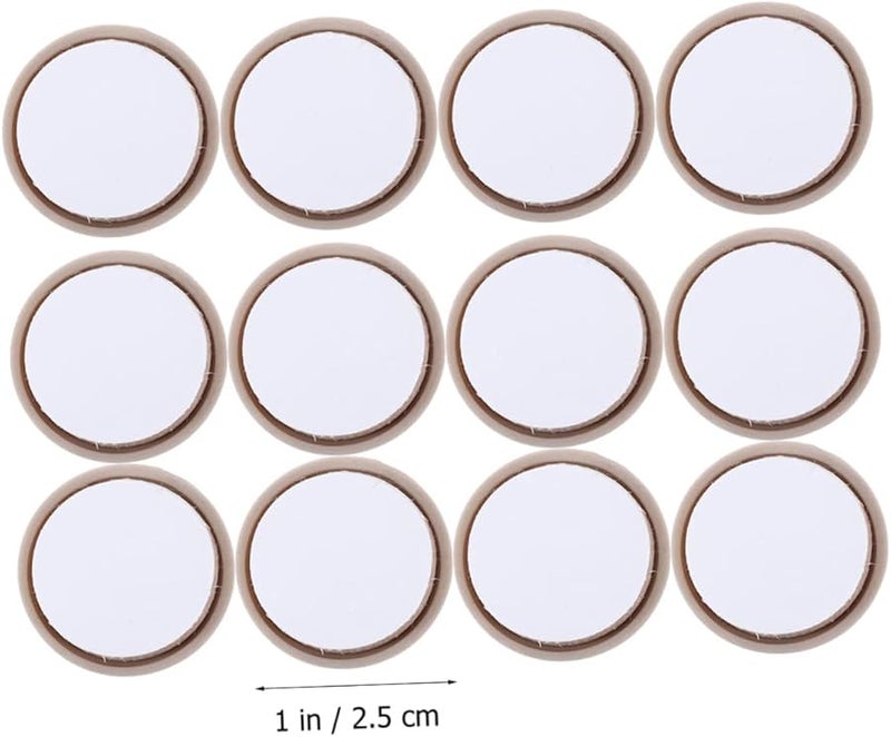 ARTIBETTER 48 Pcs Furniture Sliders Self Adhesive Floor Protectors Reduce Noise Protect Hardwood Floors 4 Pack - Image 4